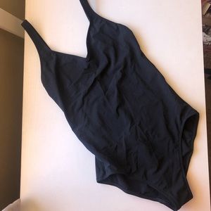 Seafolly black one piece swimsuit